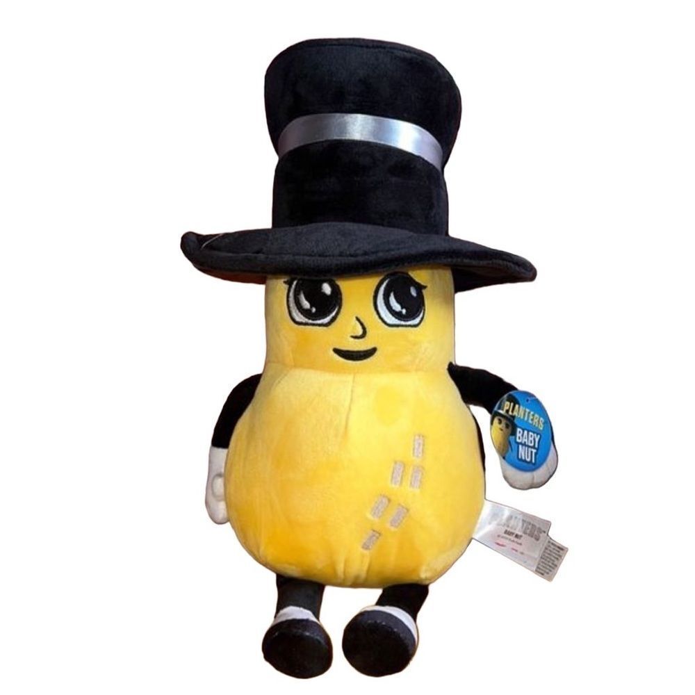 - Planters Baby Nut Plush Mr Peanut Mini 16” Stuffed Toy Promo 2020 HTF Rare